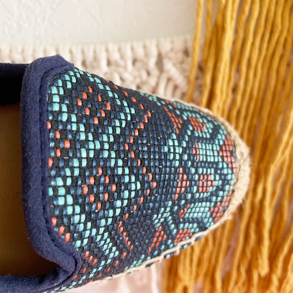 Bass & Co Aztec Jenna Espadrille Flats - Picture 5 of 8